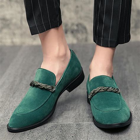 men's green shoes